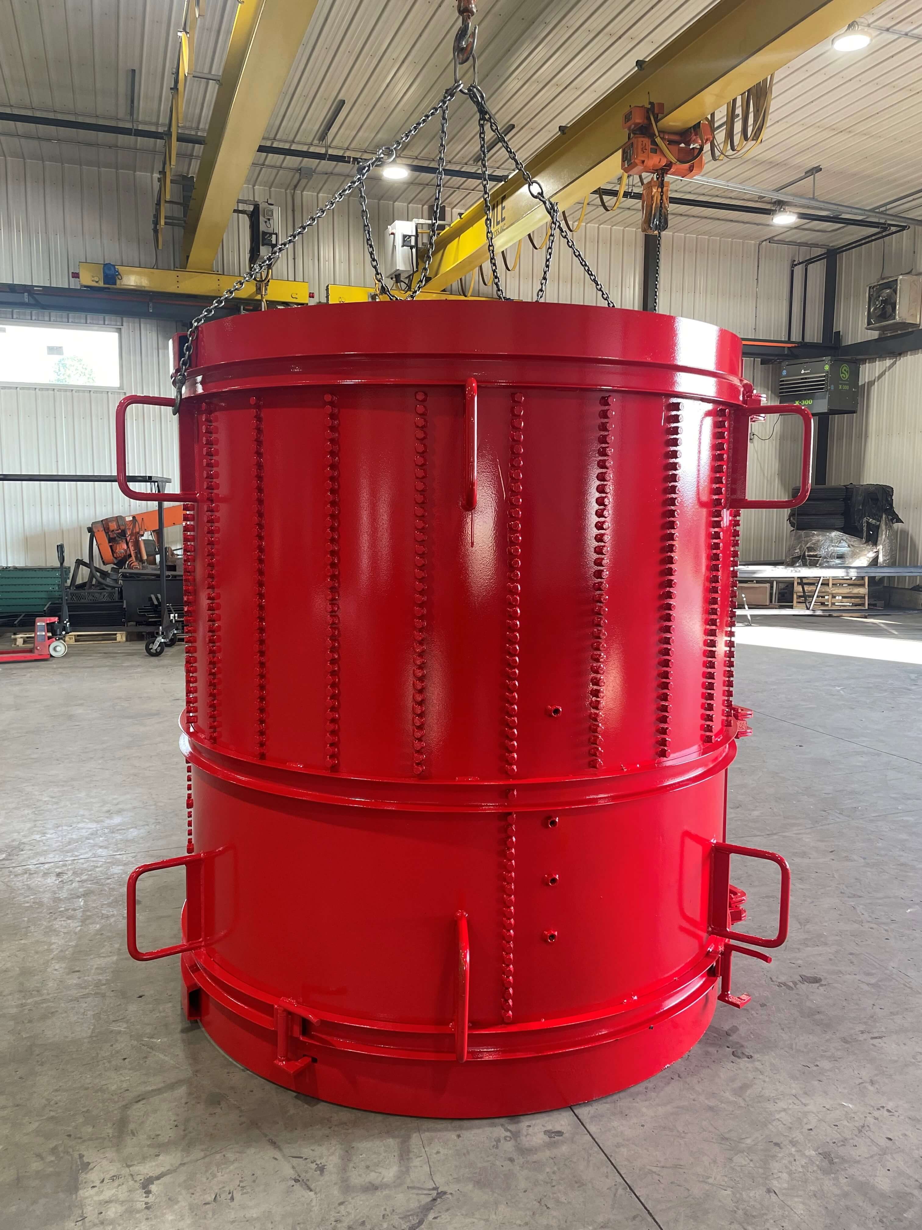 Fabrication cuve sur mesure